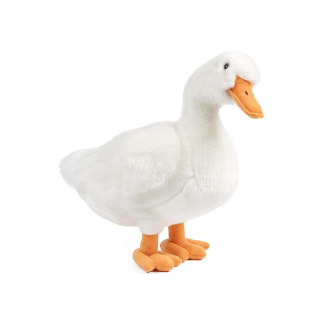 Mainan mewah putih pekin duck murni putih murni
