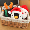 Juguete personalizado interactivo relleno de felpa para mascotas navide&ntilde;as