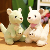 YD-BD071 Симпатичная серая австралийская плюшевая подарочная игрушка с изображением животных с Джоуи и шарфом