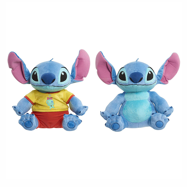 Stitch Gorm 12inches Suí Ainmhithe Stuffed Bréagáin Monarcha Plush Bog Monarcha Mórdhíola
