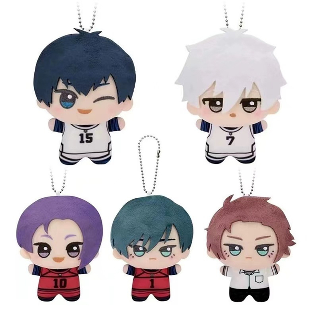 10cm Bagong Cartoon Doll Plush Pinalamanan Japanese Volleyball Boys Toy Keychain