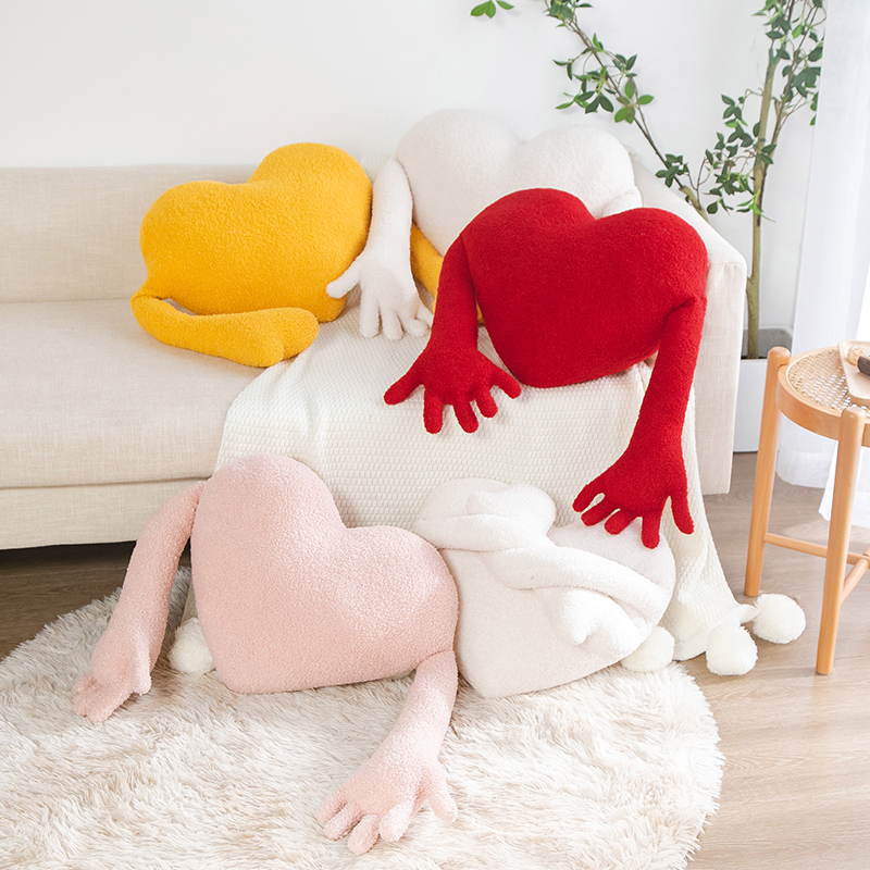 Valentine 'Dies Gift Creative Plush Stuffed Amor mollis Toy Pulvinar Cushion
