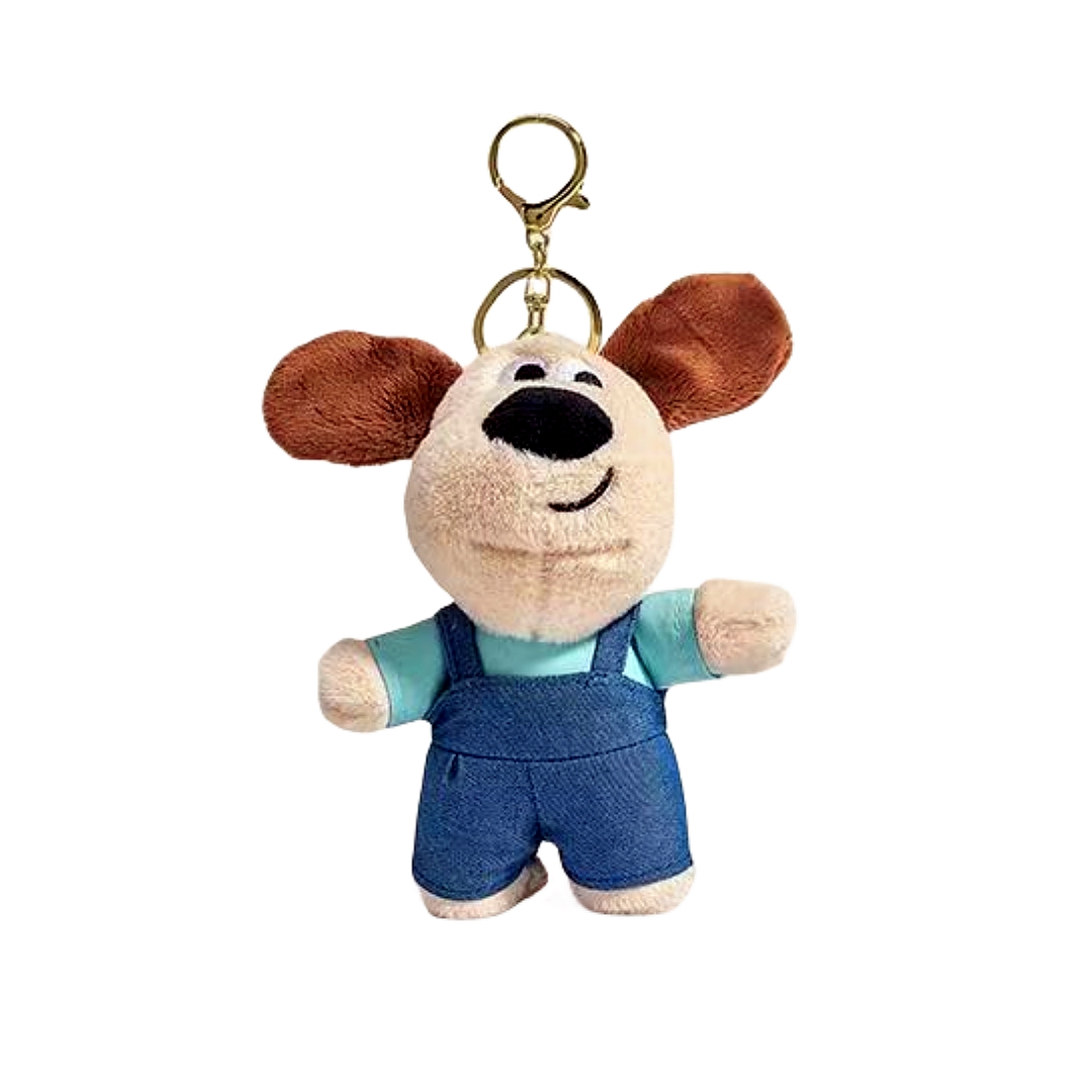 Sagte honde nuwe pak mini opgestopte sagte dier pop speelgoed oulike CE sleutelhanger