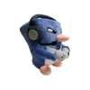 Jumbo Blou Navy Plush Penguin Custom Video Game Sagte Opgestopte Speelgoed