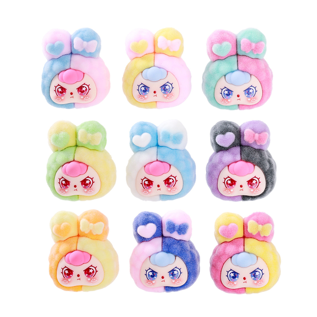 カスタム卸売ぬいぐるみぬいぐるみ漫画ウサギのブラインドボックスおもちゃギフト