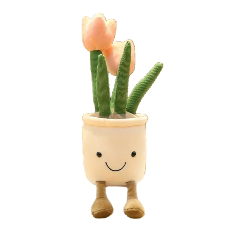 Mapambo ya Ubora ya Chumba Plush Toy Stuffed Plant Custom Plushie