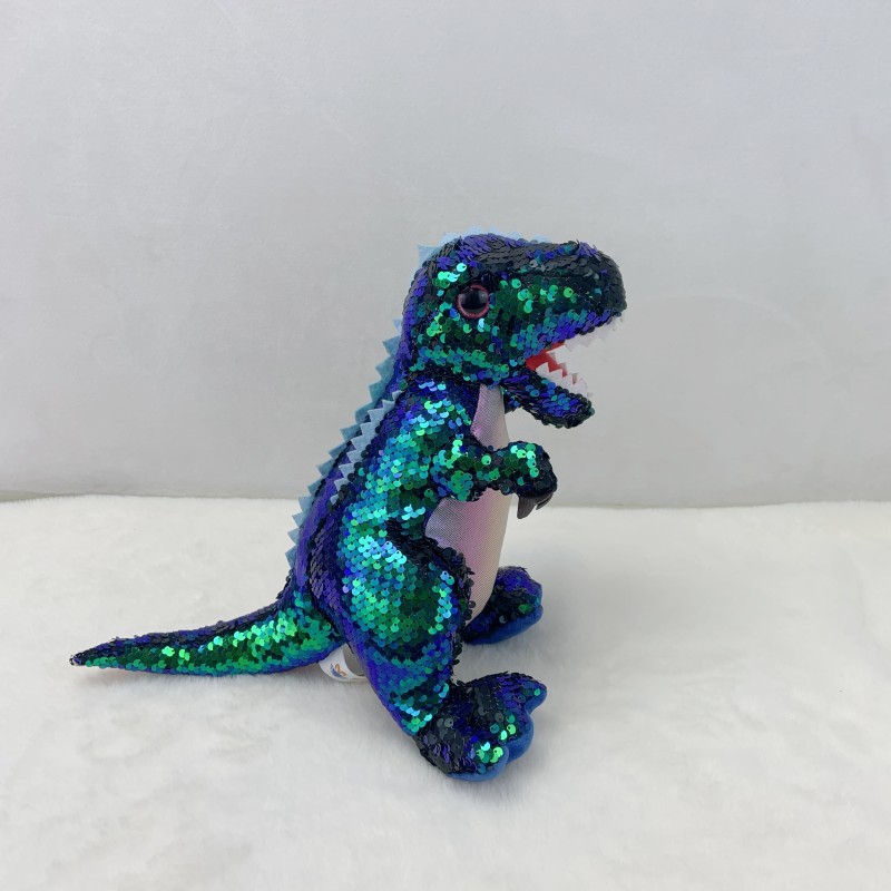 Party Dekorasyon Plush Stuffed Reflective Cool Tyrannosaurus Rex Toy Gift
