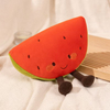 EN71 Plush leanbh plush cartúin líonta miongháire torthaí bréige linbh watermelon watermelon