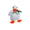 Pombo branco pel&uacute;cia paz p&aacute;ssaro macio brinquedo animal personalizado