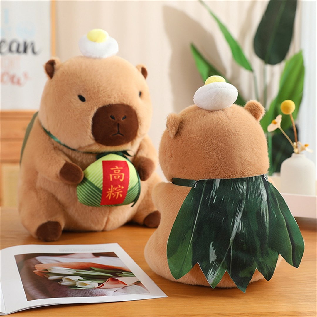 Capybara လက်ကား Plush တိရိစ္ဆာန်လက်ဆောင် Mascot နူးညံ့သောစိတ်ကြိုက်ကစားစရာများ