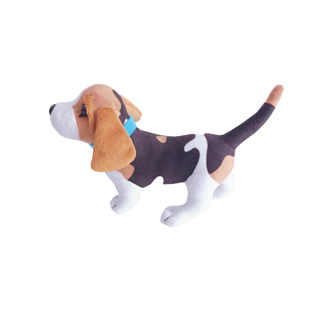 Basset Dog Hound Animal Plush mềm mại nhồi bông tùy chỉnh đồ chơi đồ chơi