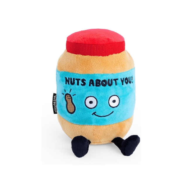 Maapähklivõi purk foodie plushie naljakas lihavõttepühade kingitused kollektsioneeritavad mänguasjad
