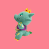 KK Dragon Emperor King Crown Doll Custom Plysch gosedjurleksak