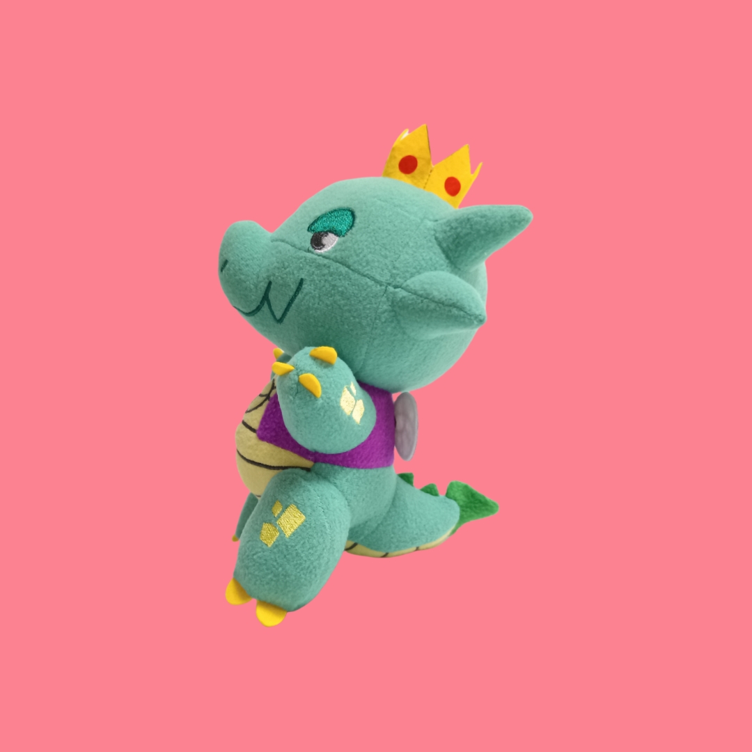 KK Dragon Emperor King Crown Doll Custom Plysch gosedjurleksak