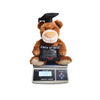 Graduation Brown Teddy Bear Soft Fuzzy Plush Gift Toy
