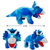 Bambola giocattolo di dinosauro tirannosauro di cartone animato di peluche dal design personalizzato