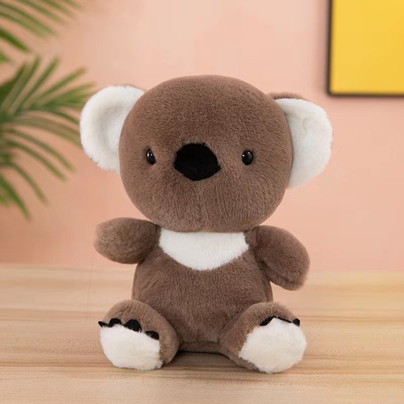 YD-BD062 Australia Lembut Mewah Koala Hewan Simulasi Boneka Liburan Mainan Kustom