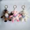 Cute Custom Plush Stuffed Teddy Bear Toy Keychain with Bib
