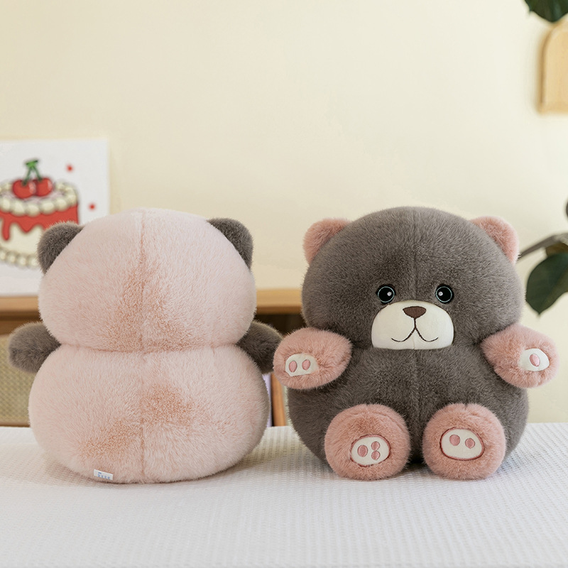 Roztomil&yacute; plyšov&yacute; vycpan&yacute; kreslen&yacute; dětsk&yacute; d&aacute;rek pro panenku Bean Bear