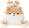 Cuscino giocattolo per bambini animale del fumetto della mamma e del bambino morbido imbottito in peluche OEM