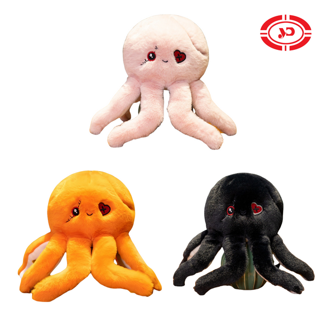 Pasadyang Cartoon Toy Plush Pinalamanan Pirate Octopus Doll