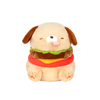 Creative Plush Stuffed Cartoon Cute Hamburger Dog Toy Doll