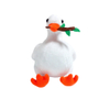 Pombo branco pel&uacute;cia paz p&aacute;ssaro macio brinquedo animal personalizado