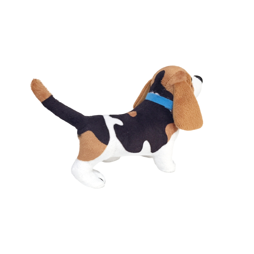 Basset Dog Hound Animal Plush mềm mại nhồi bông tùy chỉnh đồ chơi đồ chơi
