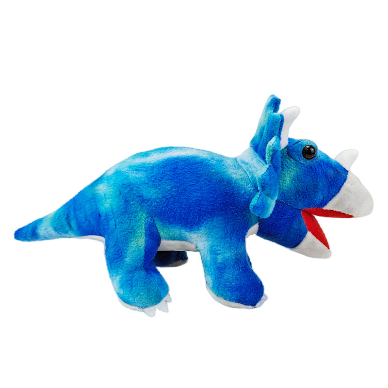 Bambola giocattolo di dinosauro tirannosauro di cartone animato di peluche dal design personalizzato