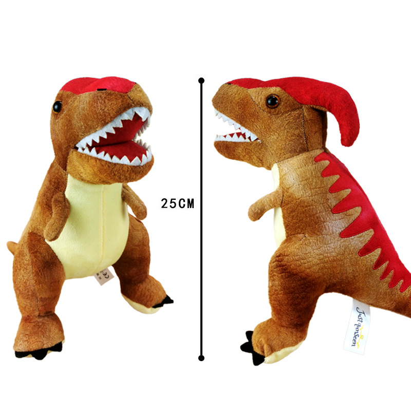 Kichezea chenye hasira cha Tyrannosaurus Plush Kilichojazwa Kisesere cha Dinosaur Iliyoigizwa kwa Kijana