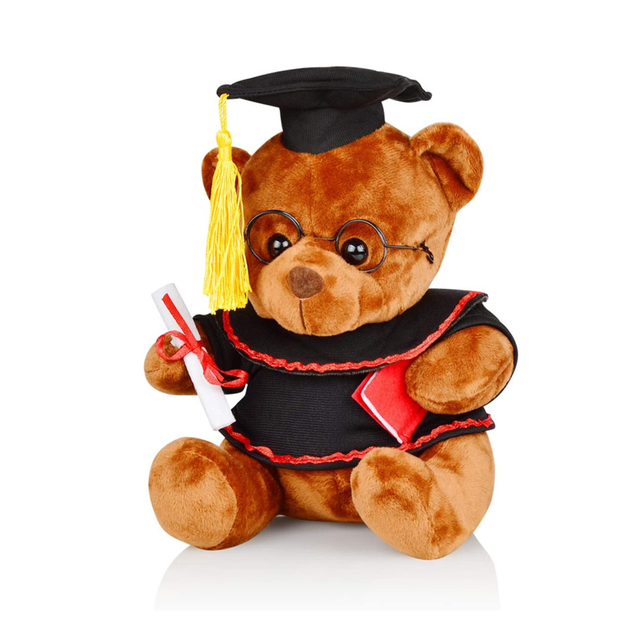 Klasa Smarty e diplomimit me pelushi i mbushur me pelushi arush pelushi