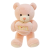 Rosa pel&uacute;cia recheado fofo amor ursinho brinquedo boneca presente namorada