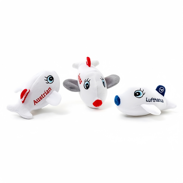 Lufthansa Austrian Swiss Airlines 5inches Mini Soft Plush Gift Podarite igrače