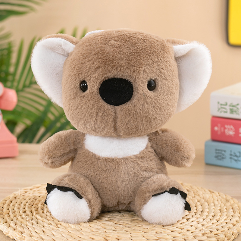 YD-BD062 Australia Lembut Mewah Koala Hewan Simulasi Boneka Liburan Mainan Kustom