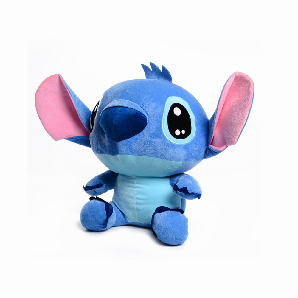 Μπλε βελονιά 12 ιντσών Sitting Animal Stuffed Soft βελούδινα εργοστασιακά παιχνίδια χονδρικής