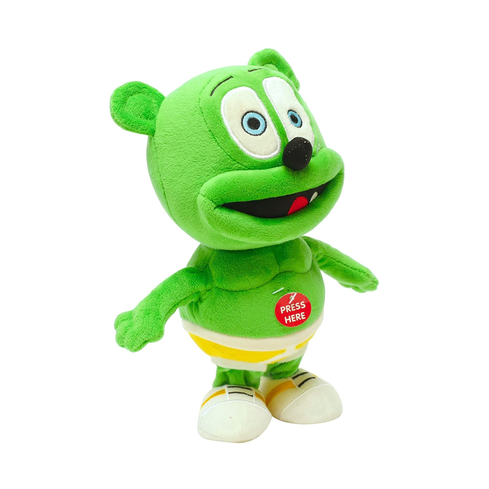 Singing Standing Weird Gummy Bear Stuffed Custom Παιδικό Δώρο Λούτρινο απαλό παιχνίδι μουσικής