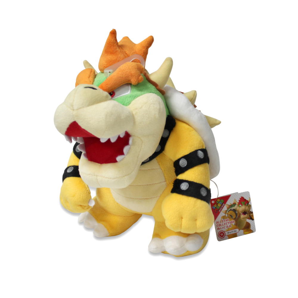 Geel gigantisch Super Bro Custom Design 35cm zacht Mario Monsters pluche gevuld CE-speelgoed
