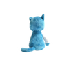 Fluffy Blue Cat Plyšov&eacute; plnen&eacute; Vlastn&eacute; Veľkoobchod Sediace zviera Maskot Do