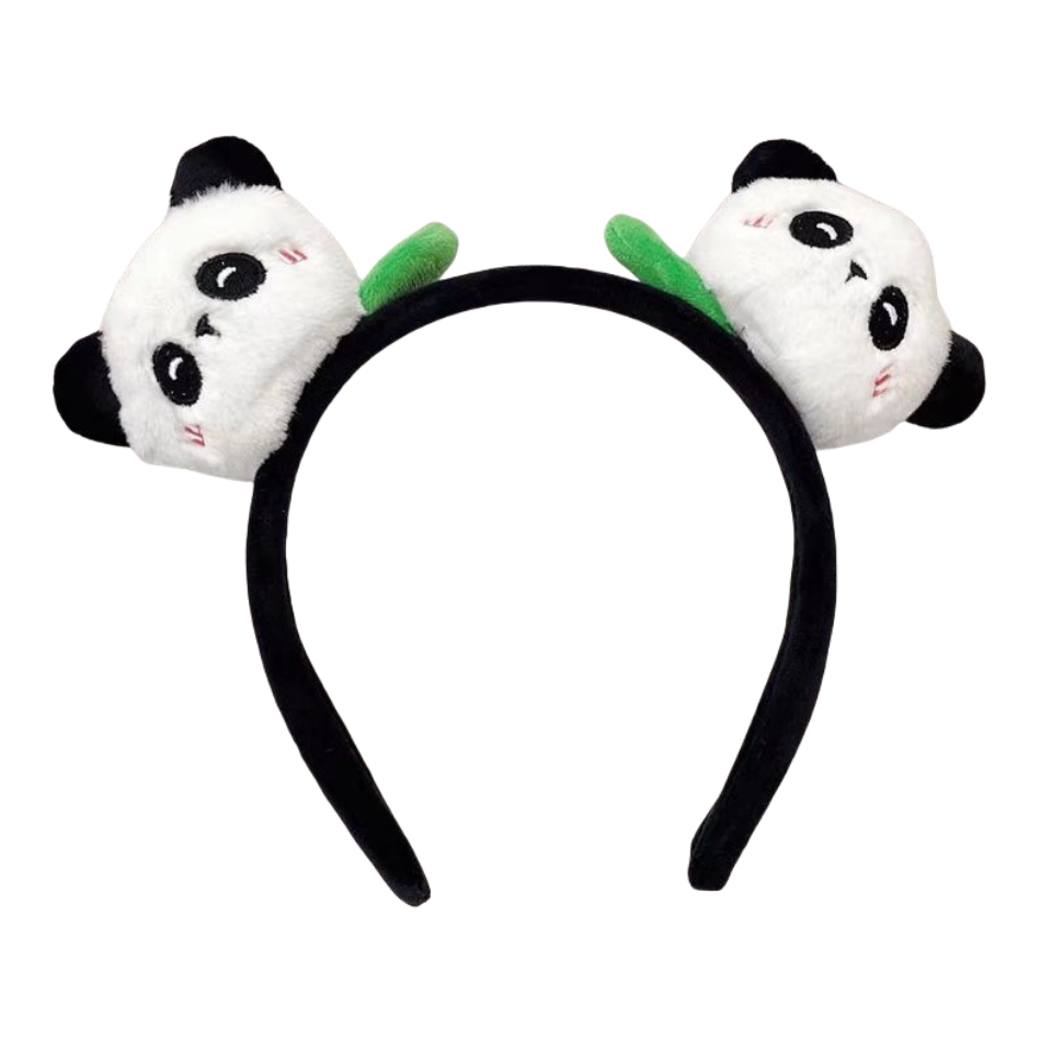 Bandeau Panda en peluche de dessin anim&eacute;, d&eacute;coration pour enfant, nouvel arrivage 2025