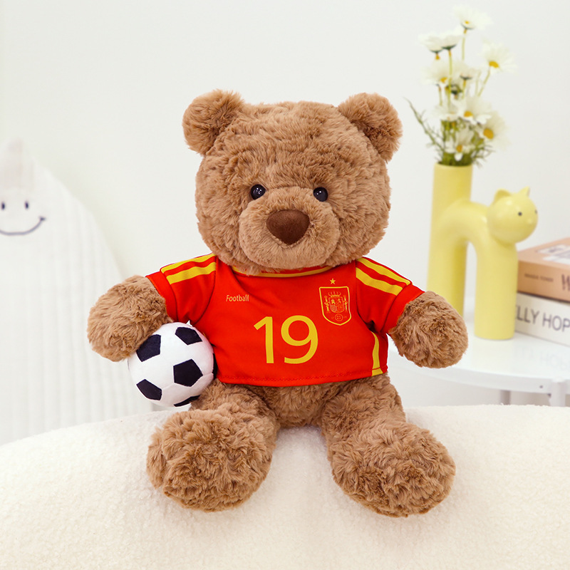 Grosir Boneka Mainan Boneka Beruang Lembut Berbulu Lembut Hadiah dengan Pakaian Khusus