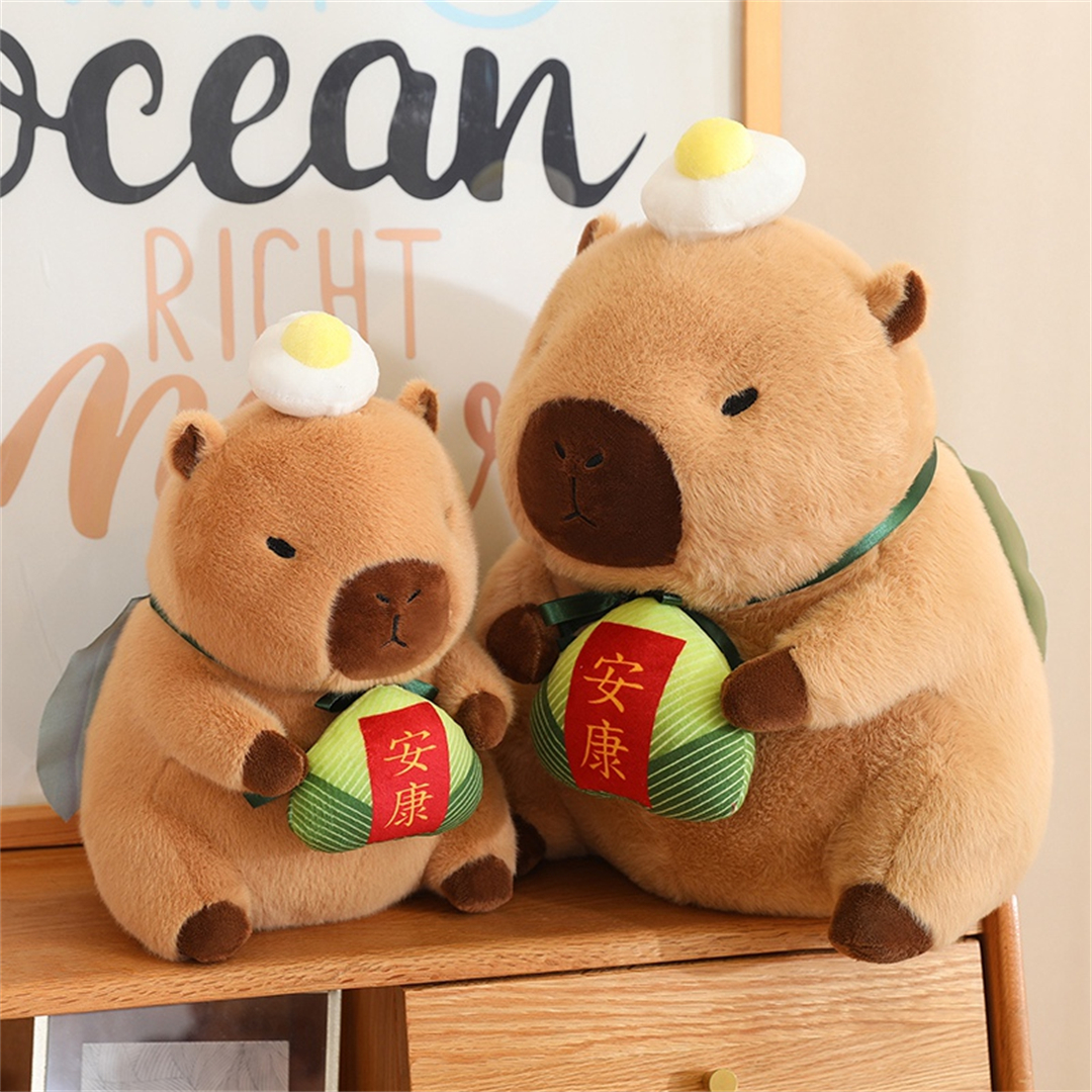 Capybara လက်ကား Plush တိရိစ္ဆာန်လက်ဆောင် Mascot နူးညံ့သောစိတ်ကြိုက်ကစားစရာများ