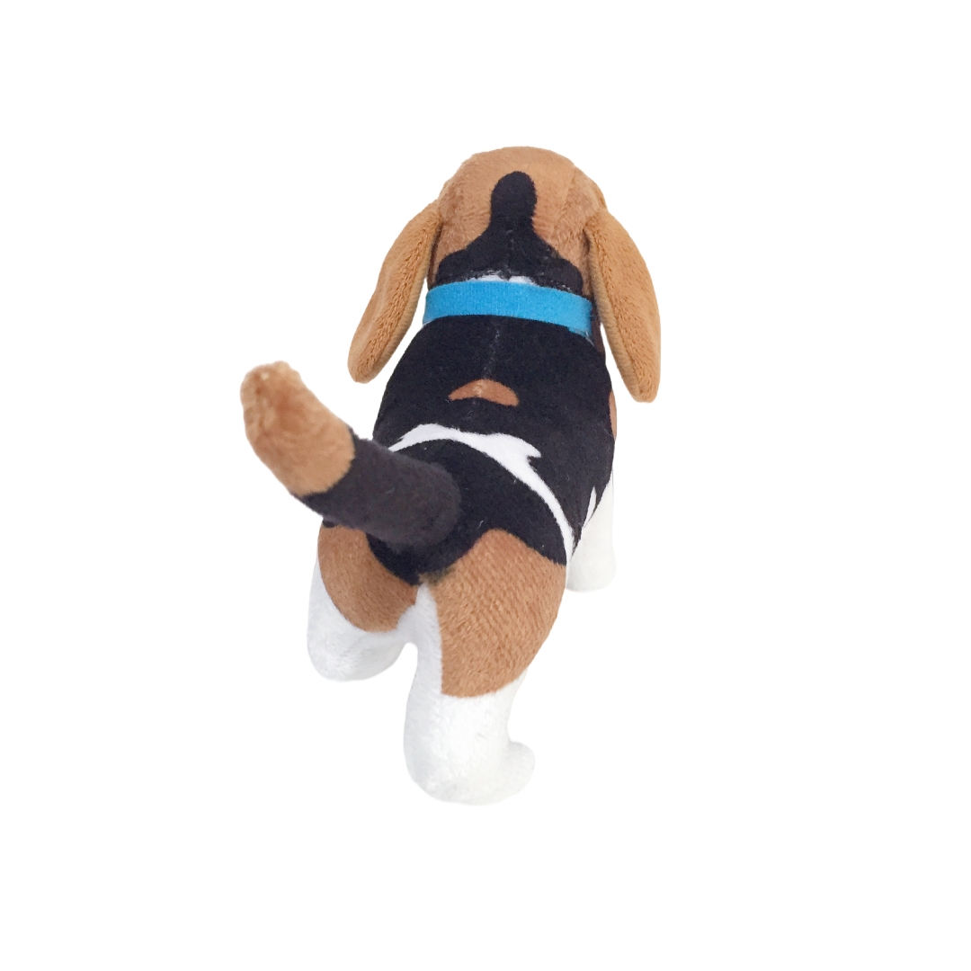 Basset Dog Hound Animal Plüss Plüss Lágy Töltött egyedi nyomtatott gyerekek játékok