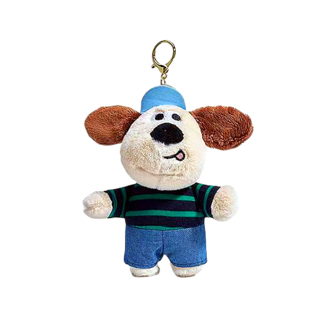Sagte honde nuwe pak mini opgestopte sagte dier pop speelgoed oulike CE sleutelhanger