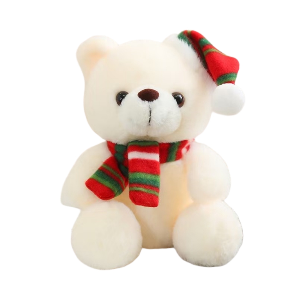 Venda por grosso de pel&uacute;cia macio e fofo urso de pel&uacute;cia boneca de brinquedo em stock
