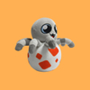 Charlie Egg Plush Baby Spider Պատվերով փափուկ մանկական նվեր խաղալիք