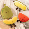 EN71 Plush leanbh plush cartúin líonta miongháire torthaí bréige linbh watermelon watermelon