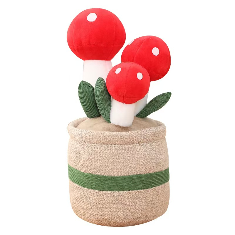 Ins Table Plush t&auml;idisega multifilmi seente potitaimed m&auml;nguasi
