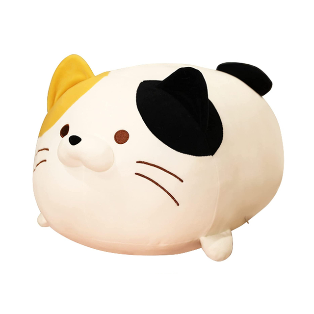 Tubuh bulat lemak kucing super lembut oem oem mewah bantalan bantal bantal