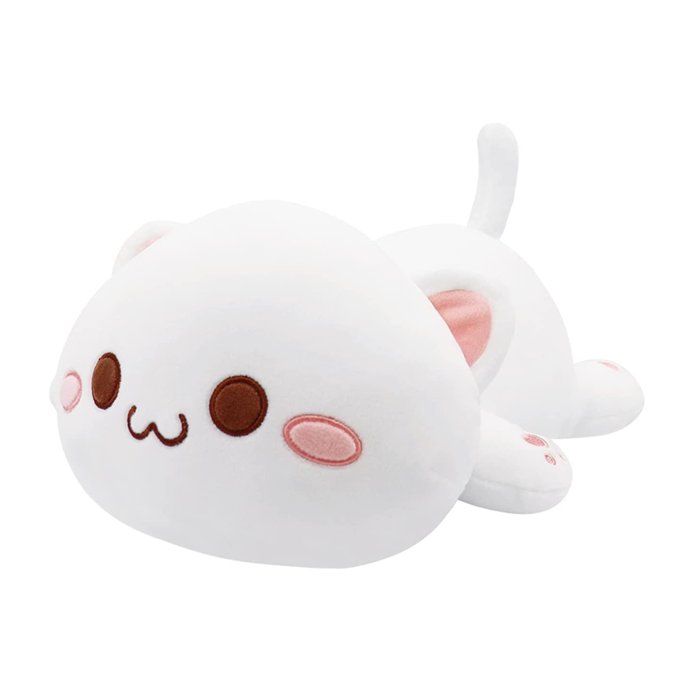 Cute Kitten Plush Animal Hugging Pillow Anime Cat Soft Toys
