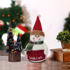 Dekorasyon ng Christmas Party na Plush Stuffed Cartoon Snowman Toy Gift
